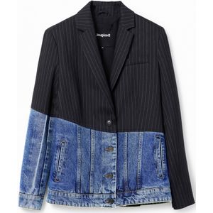 Hybride denim blazer