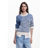 Desigual trui blauw