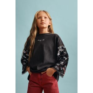 T-shirt met 3/4 mouwen en sterren