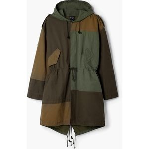 Multitone parka