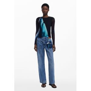 Omgekeerde spijkerbroek Botter