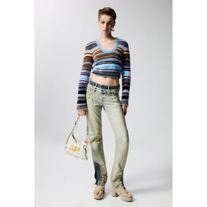 Jeans - Multicolor - Gecombineerde Spijkerbroek - Regular Fit - Lang