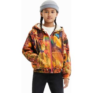 Hoodie natuurprint