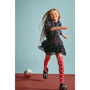 Jurk met 3/4 mouwen en lettering