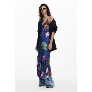 Midijurk met bloemen