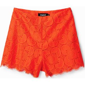 Retro-short met kant