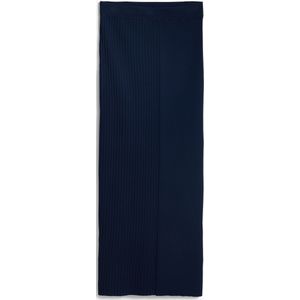 Rok van geribbelde stof