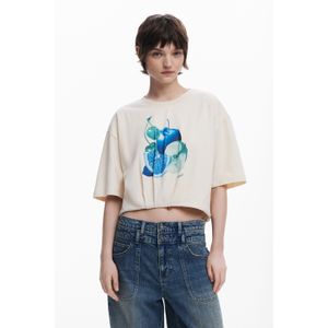 Fruitige pofmouw T-shirt