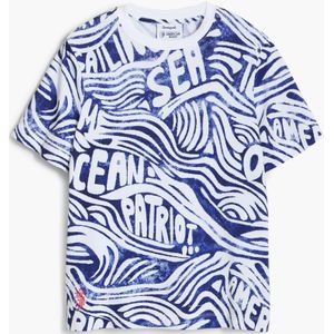 Blauw American Magic T-shirt