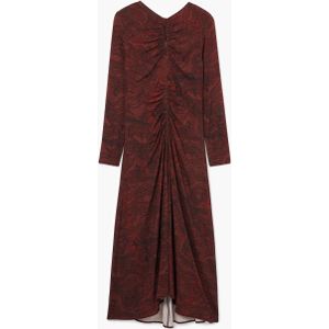 Jurk met ongelijke lijnen