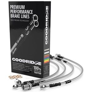 Goodridge 32in Female to Female Stainless Hose - 30332