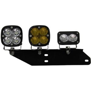 Baja Designs 17-18 F-150 Raptor Fog Light & Sportsmen Fog Pocket Kit - Amber - 447717