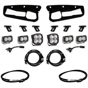 Baja Designs 2021+ Ford Bronco Fog Pocket Kit 21-Up Sportsmen w/Upfitter - 447760UP