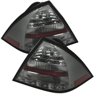 Spyder Mercedes Benz W203 C-Class 05-07 4DR Sedan LED Tail Lights Smoke ALT-YD-MBZC05-LED-SM - 5069986