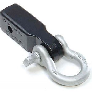 Rampage 1999-2019 Universal D-Ring Receiver Hitch - Black - 8610