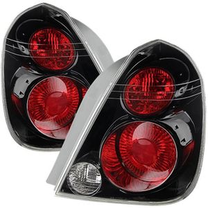 Xtune Nissan Altima 05-06 ( Also Fit 02-04 ) OEM Style Tail Lights Black ALT-JH-NA05-OE-BK - 9029905