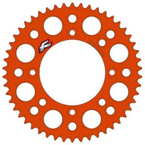 Renthal 2025 KTM 65 Rear Chain Wheel - Orange 420-46GP Teeth - 518U-420-46GPOR