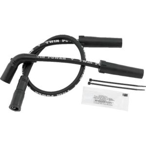 Twin Power 99-06 FLH FLT With Carb 07-Up XL Black Ignition Wire Set - 110113