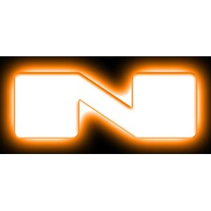 ORACLE Lighting Universal Illuminated LED Letter Badges - Matte Wht Surface Finish - N - 3140-N-005
