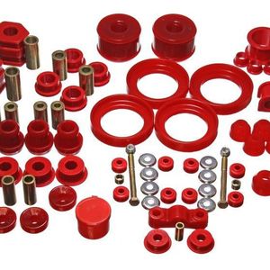 Energy Suspension 96-00 Honda Civic/CRX Red Hyper-Flex Master Bushing Set - 16.18110R