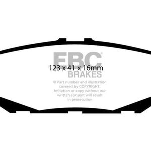 EBC 93-97 Lexus GS300 3.0 Redstuff Rear Brake Pads - DP3848C