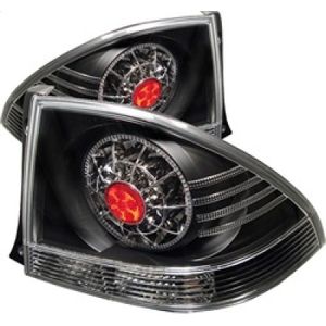 Spyder Lexus IS 300 01-05 LED Tail Lights Black ALT-YD-LIS300-LED-BK - 5005809