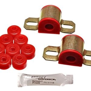 Energy Suspension 95-98 Nissan 240SX (S14) Red 16mm Rear Sway Bar Frame Bushings (Sway bar end link - 7.5113R