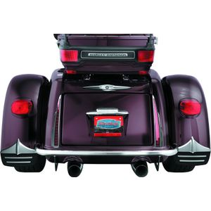 Kuryakyn Rear Mud Flaps For Trikes Chrome - 7220