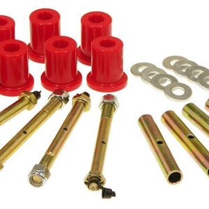 Prothane 76-86 Jeep CJ5/7/8 Rear Shackle Bushings - Red - 1-815