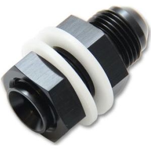Vibrant -6AN Fuel Cell Bulkhead Adapter Fitting (w/ PTFE Crush Washers & Nut) - 16892