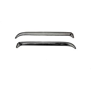 AVS 48-52 Ford Pickup Ventshade Window Deflectors 2pc - Stainless - 12051