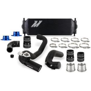 Mishimoto 2021+ Ford Bronco 2.3L Intercooler Kit - Black Pipes/Black Core - MMINT-BR23-21KBBK