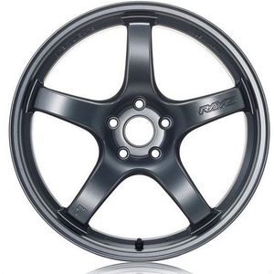 Gram Lights 57CR 18x9.5 +38 5x120 Gun Blue 2 Wheel - WGCRX38WG2