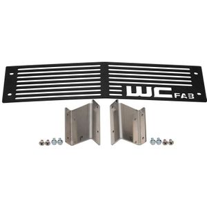Wehrli 15-19 Chevrolet Silverado HD 6.6L LML/L5P Duramax Bumper Grille - Fine Texture Black - WCF100290-FTB