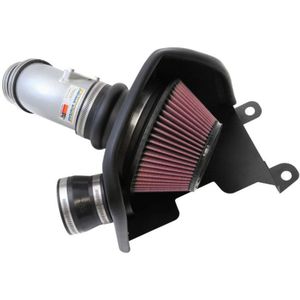 K&N 12 Honda Civic Si 2.4L L4 Silver Typhoon Intake - 69-1019TS