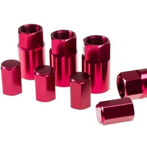 Wheel Mate Aluminum TPMS Valve Stem Cover - Red Anodize - 45930R