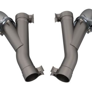 2012-2022 Jeep Grand Cherokee SRT, Trackhawk, Dodge Durango SRT QTP Aggressor Cutout Pipes - 527112