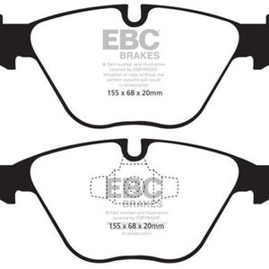 EBC 13+ BMW X1 2.0 Turbo (28i) Yellowstuff Front Brake Pads - DP41512R