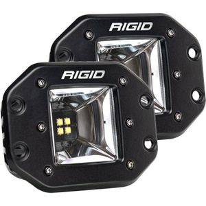 Rigid Industries Radiance+ Scene RGBW Flush Mount - Pair - 682153