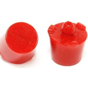 PERRIN 15-25 Subaru WRX / 15-21 STI Adjustable Trunk Bumper Set (2pcs) - Red - PSP-BDY-502RD
