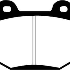 EBC 03-04 Infiniti G35 3.5 (Manual) (Brembo) Yellowstuff Rear Brake Pads - DP41537R