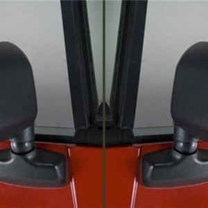 Omix Door Mirror Kit Black- 87-95 Jeep Wrangler YJ - 11002.19