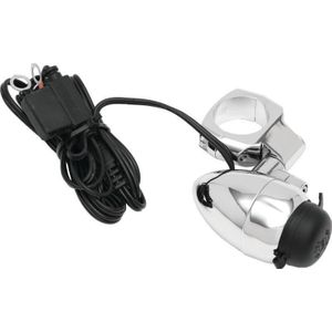 Kuryakyn Electrical Power Point With 1-1/4in Bar Mount Chrome - 1476