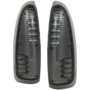xTune Ford Superduty F250-F650 03-07 Amber LED Mirror Signal Lens - Smoke ACC-LED-FDSD99-MR-SM - 9924729