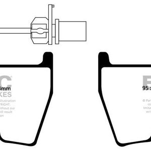 EBC 17-18 Audi RS3 Yellowstuff Front Brake Pads - DP41513/3R