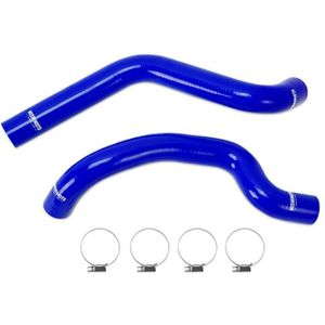 Mishimoto 07-11 Jeep Wrangler 6cyl Blue Silicone Hose Kit - MMHOSE-WR6-07BL