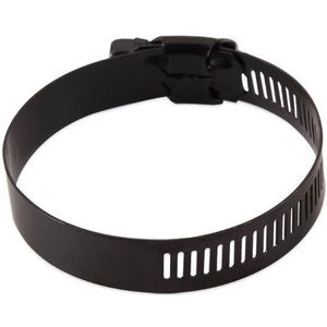 Mishimoto High-Torque Worm Gear Clamp 1.06in.-2.01in. (27mm-51mm) - Pack of 10 (Black) - MMCLAMP-WG-51HTBK