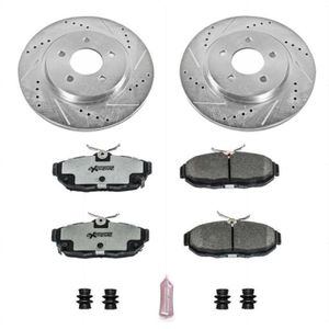 Power Stop 11-14 Ford Mustang Rear Z26 Street Warrior Brake Kit - K4749-26