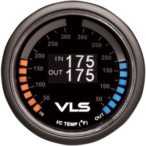 Revel VLS 52mm 50-300 Deg F Dual Intercooler Temperature Gauge - 1TR1AA006R