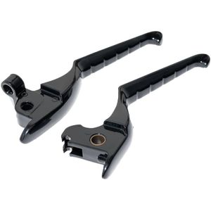 Kuryakyn 14-16 HD FL Touring Enygma Lever Kit - Gloss Black - 10057-2